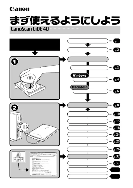 canon キヤノン CanoScan LiDE 40